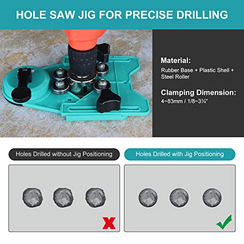 16-Piece Diamond Drill Bit Set for Ceramic Tile, Glass, Stone Marble