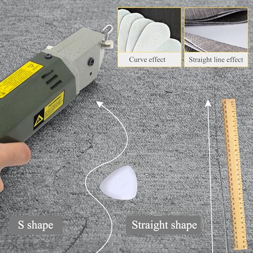 CGOLDENWALL 110V Electric Fabric Cutter for Sewing and Crafting